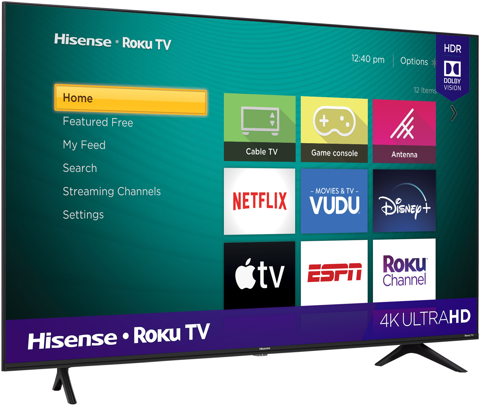 Best Buy: Hisense 55 Class A6G Series LED 4K UHD Smart Android TV 55A6G