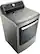 Angle. LG - 7.3 Cu. Ft. Smart Gas Dryer with EasyLoad Door - Graphite Steel.