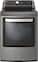 LG - 7.3 Cu. Ft. Smart Gas Dryer with EasyLoad Door - Graphite Steel