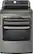 Alt View 17. LG - 7.3 Cu. Ft. Smart Gas Dryer with EasyLoad Door - Graphite Steel.