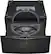 Alt View 17. LG - SideKick 1.0 Cu. Ft. High-Efficiency Top Load Pedestal Washer with 3-Motion Technology - Black steel.