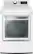 Front. LG - 7.3 Cu. Ft. Smart Gas Dryer with EasyLoad Door - White.