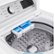 Alt View Zoom 17. LG - 5.3 Cu. Ft. High-Efficiency Smart Top Load Washer with 4-Way Agitator and TurboWash3D - White.
