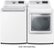 Alt View Zoom 21. LG - 5.3 Cu. Ft. High-Efficiency Smart Top Load Washer with 4-Way Agitator and TurboWash3D - White.