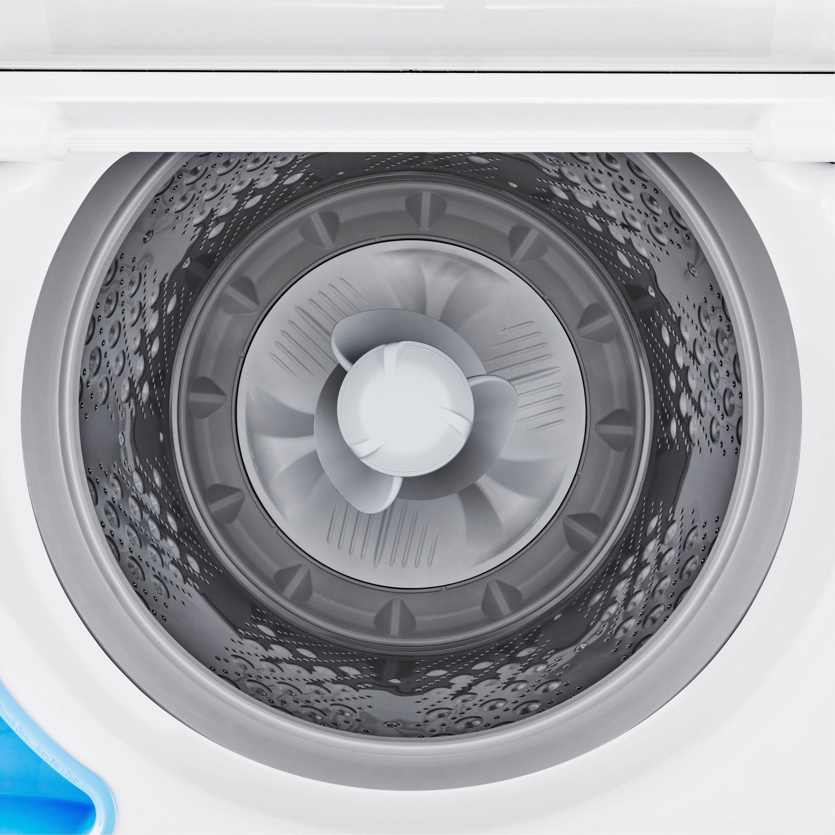 Alt View 15. LG - 4.8 Cu. Ft. High-Efficiency Top Load Washer with 4 Way Agitator - White.