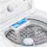 Alt View 16. LG - 4.8 Cu. Ft. High-Efficiency Top Load Washer with 4 Way Agitator - White.