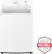 LG is the brand of the appliance shown in the image, which is a washer and dryer combo. The appliance is white and features a digital display. The image also displays a logo for America's Most Reliable Line of Appliances, indicating that the appliance is of high quality and reliable.