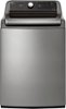 LG - 5.5 Cu. Ft. Smart Top Load Washer with TurboWash3D - Graphite Steel