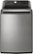 Front Zoom. LG - 5.5 Cu. Ft. Smart Top Load Washer with TurboWash3D - Graphite steel.