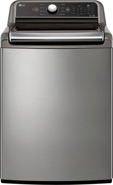 LG 5.5 cu. ft. Mega Capacity Smart Top Load Energy Star Washer with  Impeller, TurboWash 3D®, Water Plus (WT7480CL)