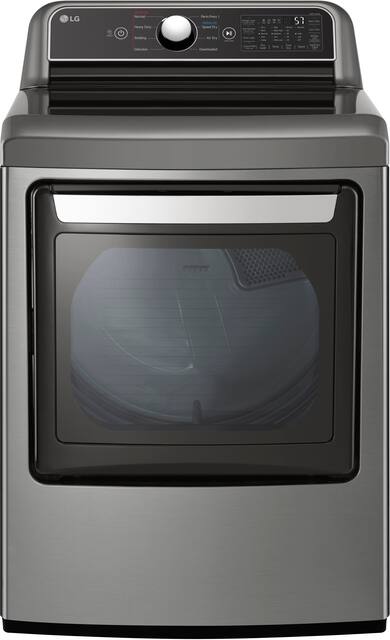 LG 7.3 Cu. Ft. Smart Electric Dryer with EasyLoad Door Graphite
