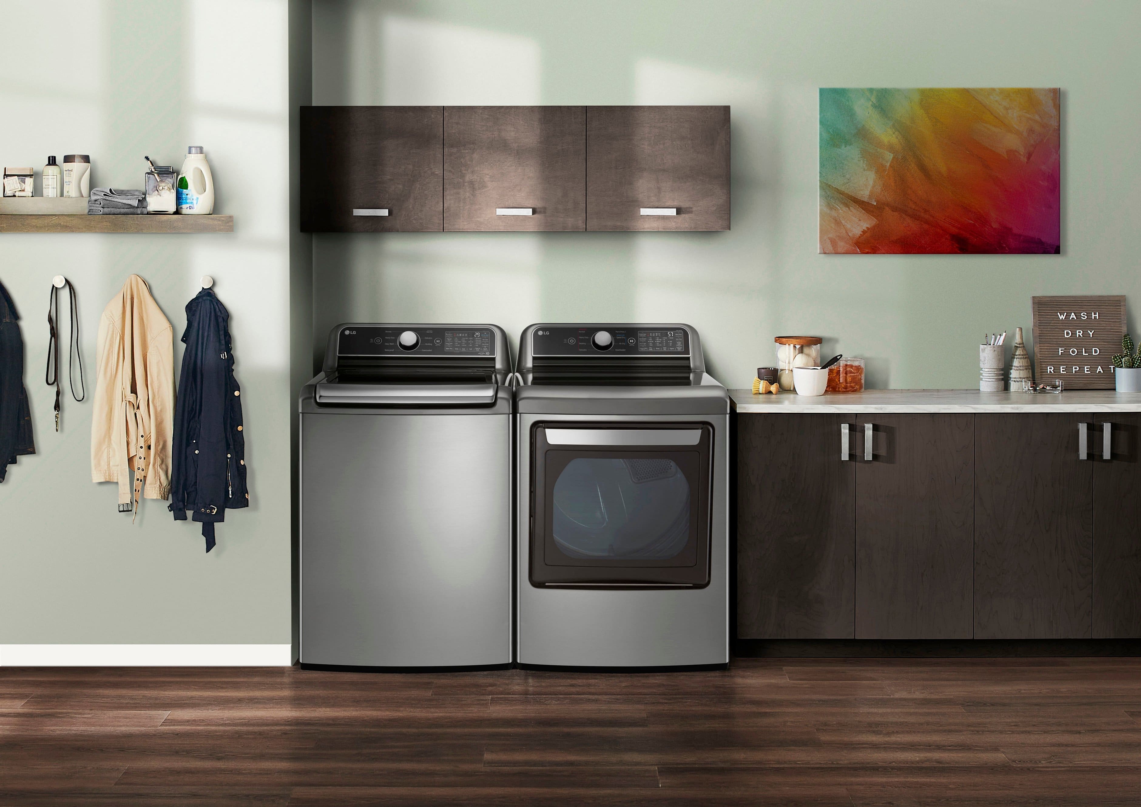 Alt View 21. LG - 7.3 Cu. Ft. Smart Electric Dryer with EasyLoad Door - Graphite Steel.