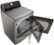 Alt View Zoom 1. LG - 7.3 Cu. Ft. Smart Electric Dryer with EasyLoad Door - Graphite steel.