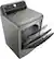 Alt View 12. LG - 7.3 Cu. Ft. Smart Electric Dryer with EasyLoad Door - Graphite Steel.