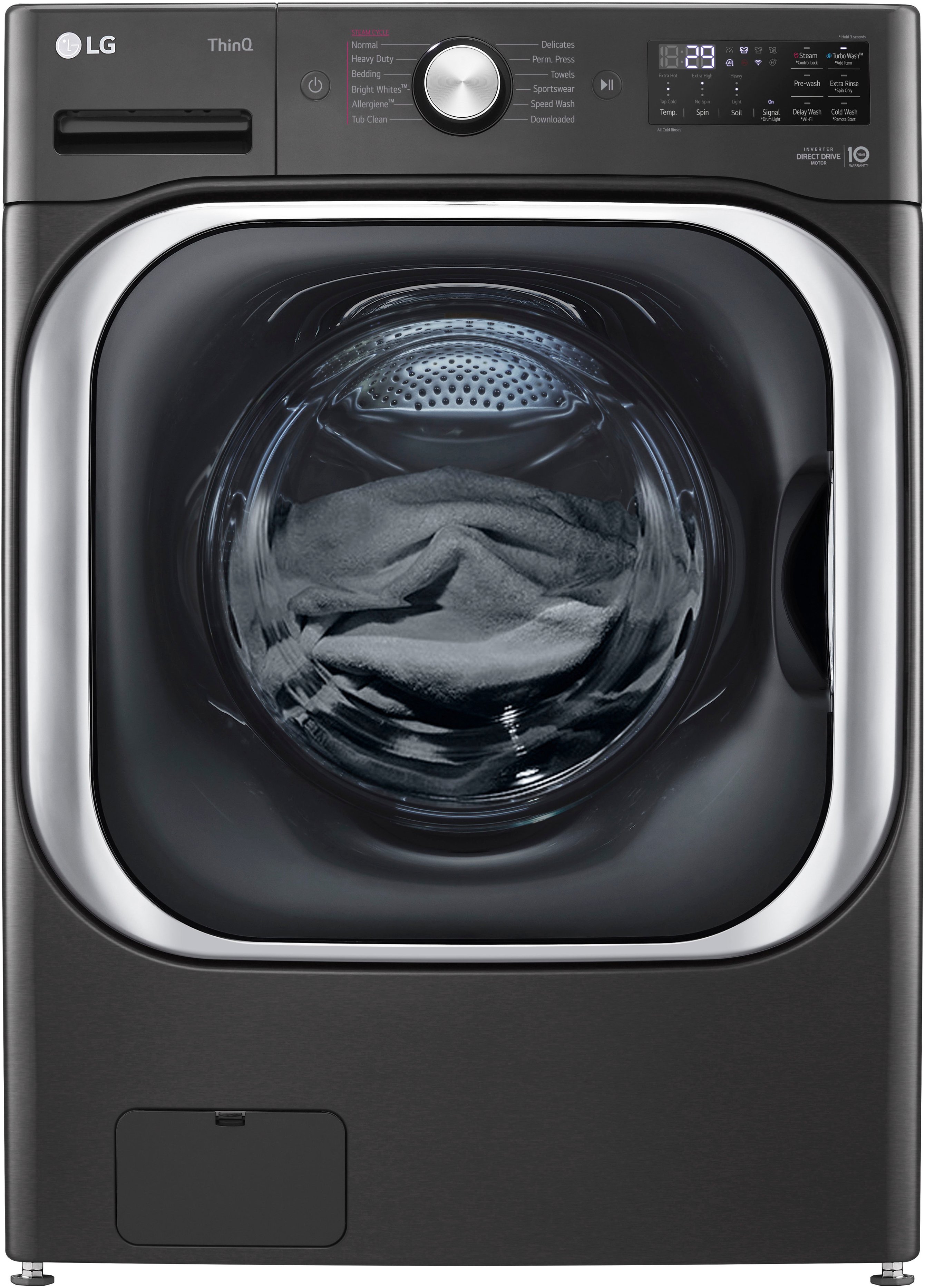 Deep clean lg front deals load washer