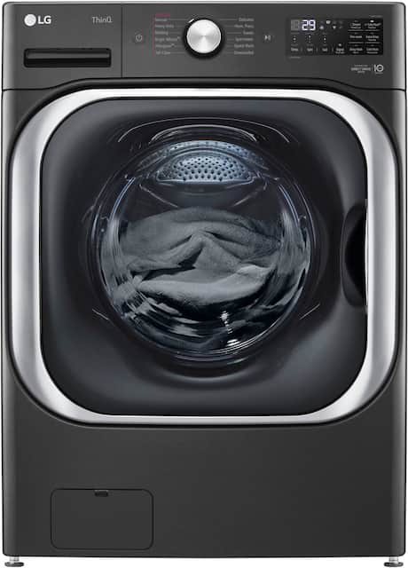 LG 5.2 Cu. Ft. High Efficiency Stackable Smart Front Load Washer