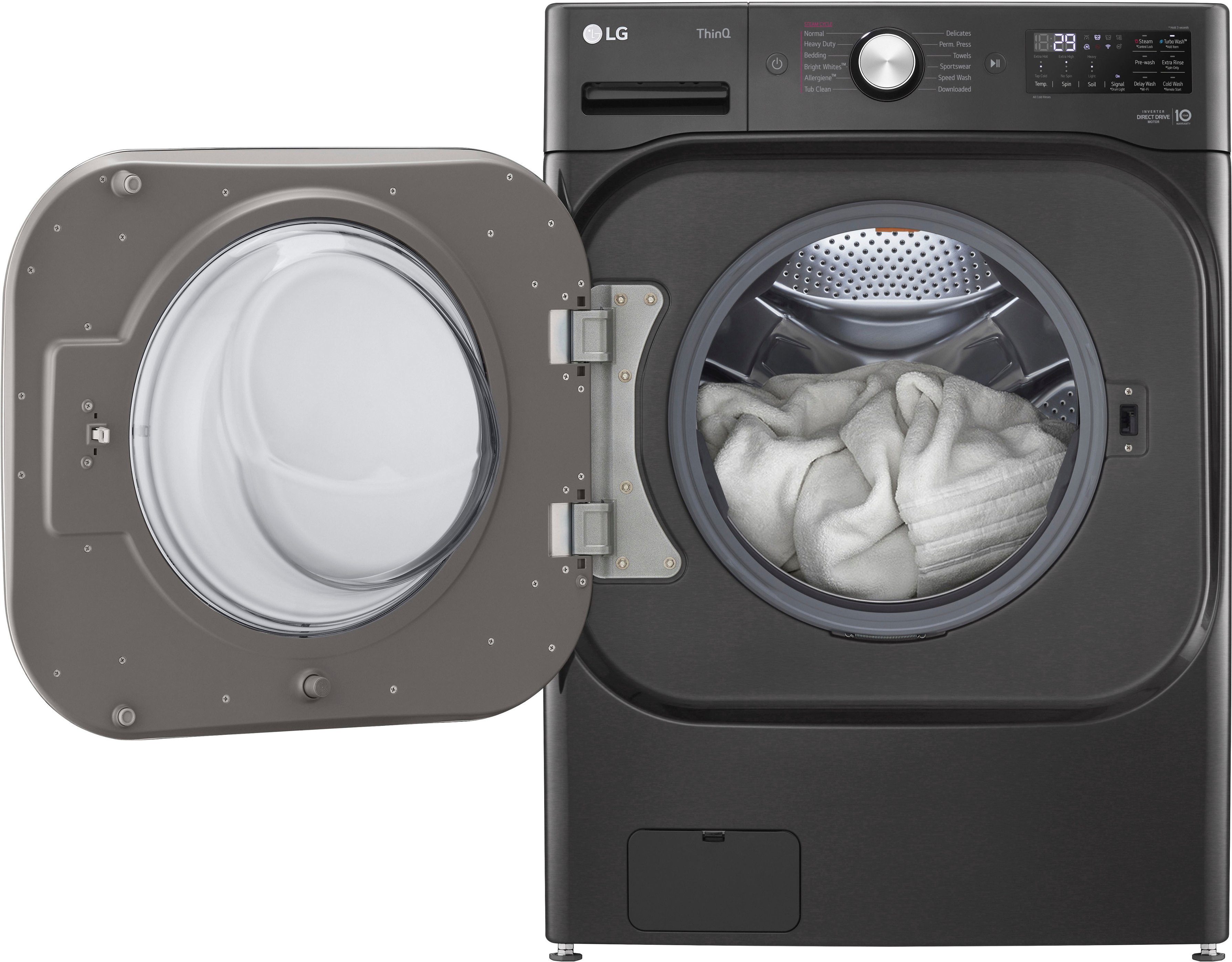5.2 cu. ft. Mega Capacity Smart wi-fi Enabled Front Load Washer with  TurboWash® and Built-In Intelligence