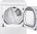 Alt View 16. LG - 7.3 Cu. Ft. Smart Gas Dryer with Steam and Sensor Dry - White.