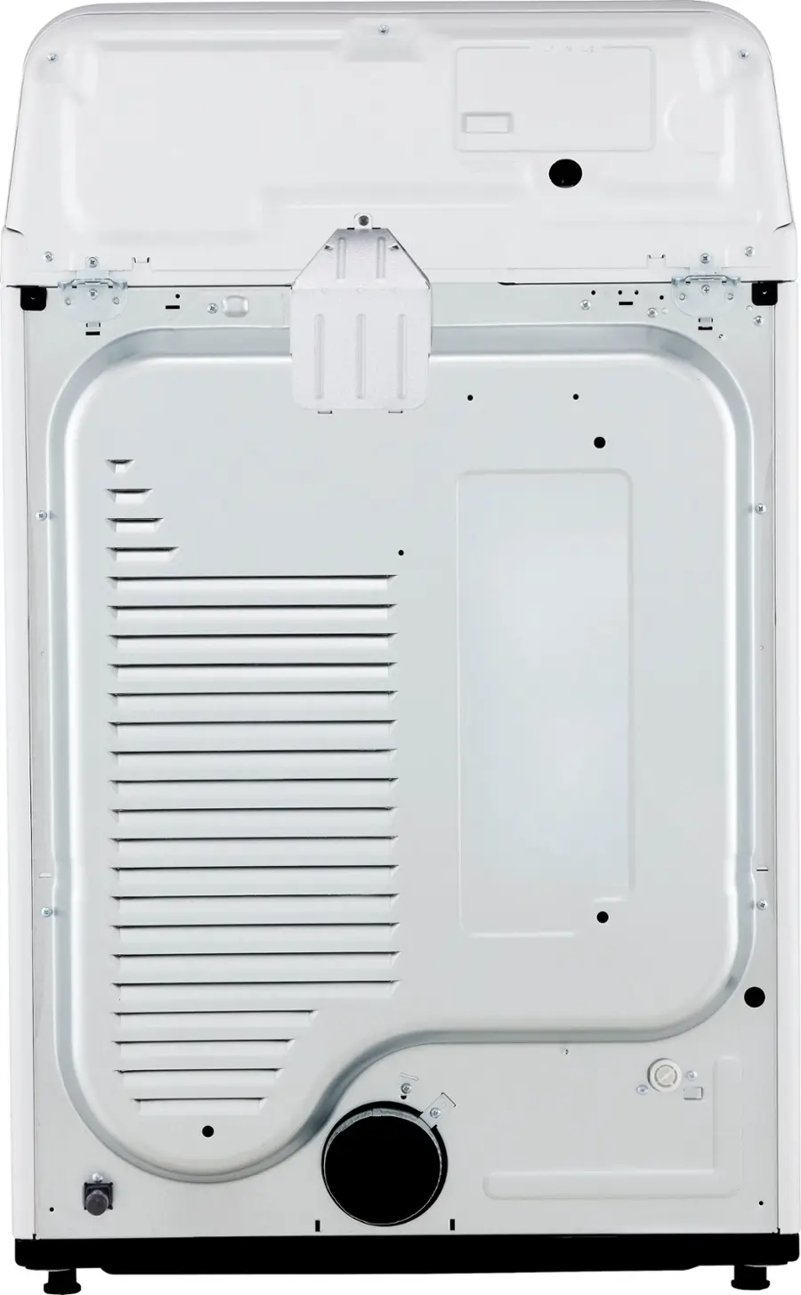 Alt View 22. LG - 7.3 Cu. Ft. Smart Gas Dryer with Steam and Sensor Dry - White.