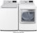 Alt View Zoom 17. LG - 7.3 Cu. Ft. Smart Electric Dryer with Steam and Sensor Dry - White.