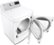 Alt View Zoom 1. LG - 7.3 Cu. Ft. Smart Electric Dryer with Steam and Sensor Dry - White.