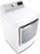 Left Zoom. LG - 7.3 Cu. Ft. Smart Electric Dryer with Steam and Sensor Dry - White.