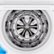 Alt View 14. LG - 5.5 Cu. Ft. High-Efficiency Smart Top Load Washer with Steam and TurboWash3D Technology - White.