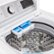 Alt View 15. LG - 5.5 Cu. Ft. High-Efficiency Smart Top Load Washer with Steam and TurboWash3D Technology - White.