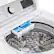 Alt View 16. LG - 5.5 Cu. Ft. High-Efficiency Smart Top Load Washer with Steam and TurboWash3D Technology - White.