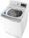 Alt View 18. LG - 5.5 Cu. Ft. High-Efficiency Smart Top Load Washer with Steam and TurboWash3D Technology - White.