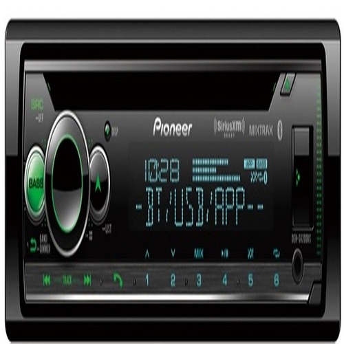 Pioneer - In-dash-Pioneer Smart Sync App, Audio CD Receiver - Black