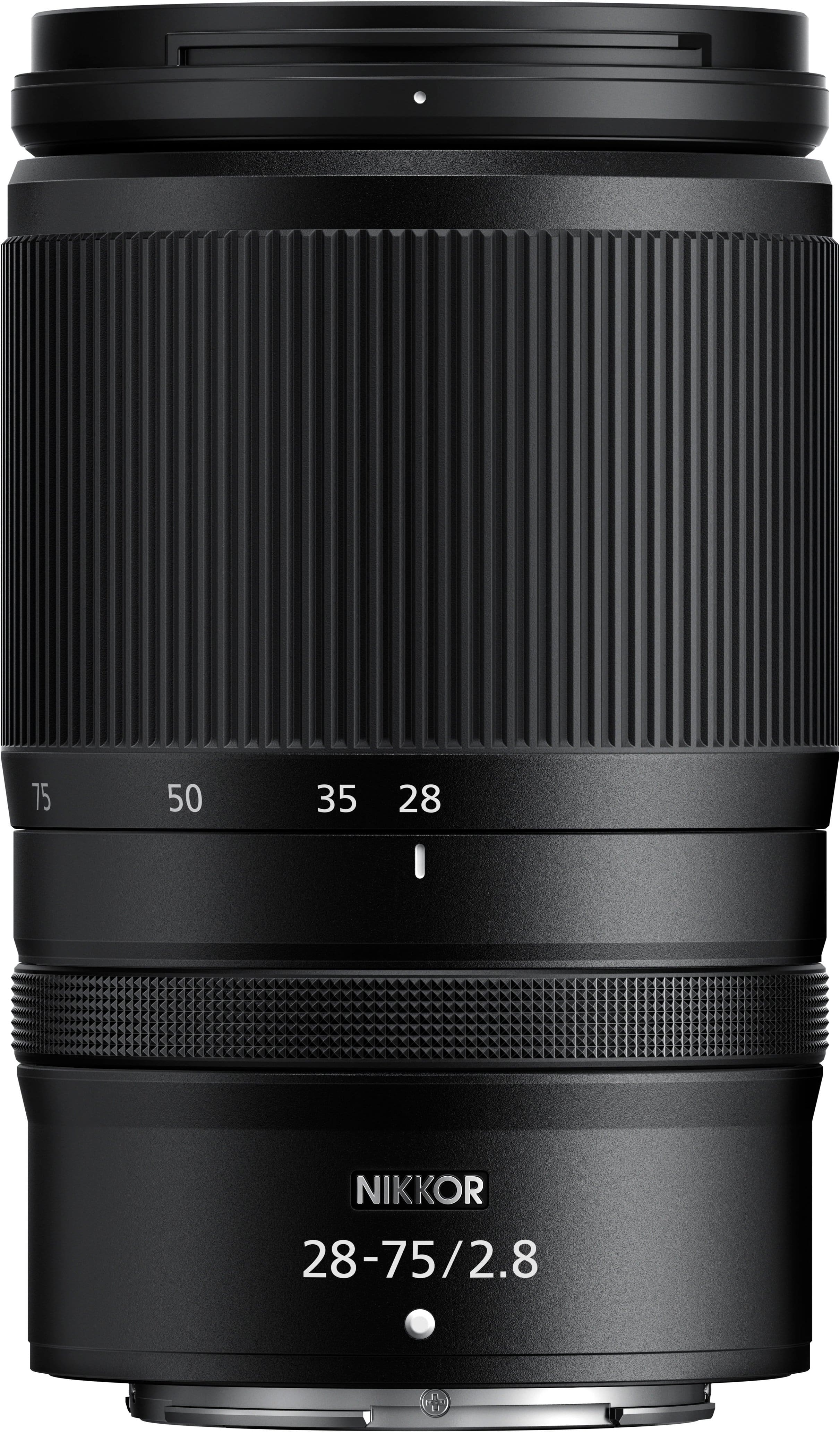 Angle. Nikon - NIKKOR Z 28-75mm f/2.8 Standard Zoom Lens for Nikon Z Cameras - Black.