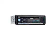 Front. Pioneer - CD receiver with Pioneer Smart Sync Compatibility - Black.