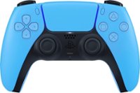 Front Zoom. Sony - PlayStation 5 - DualSense Wireless Controller - Starlight Blue.