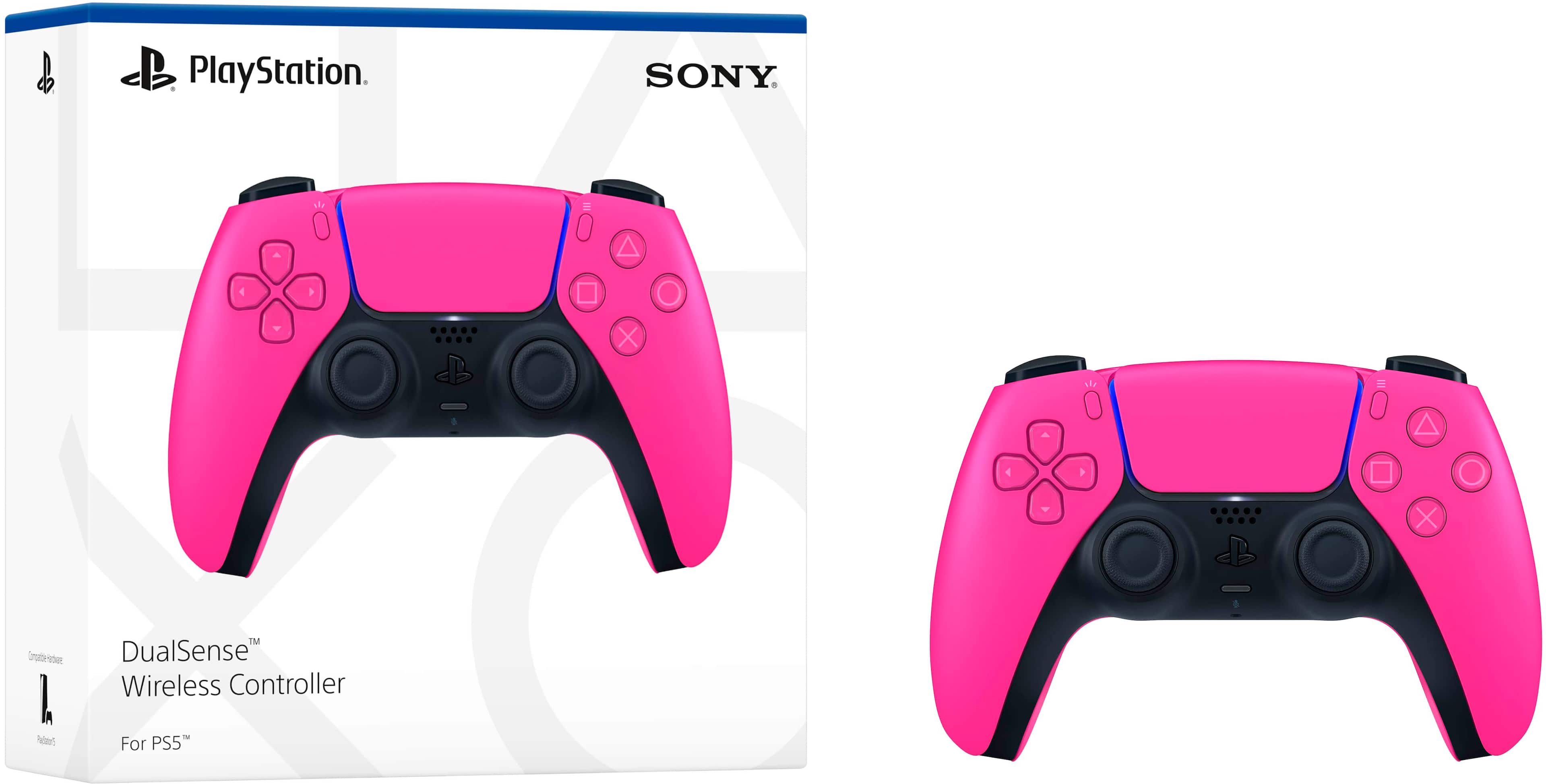 Alt View 11. Sony - PlayStation 5 - DualSense Wireless Controller - Nova Pink.
