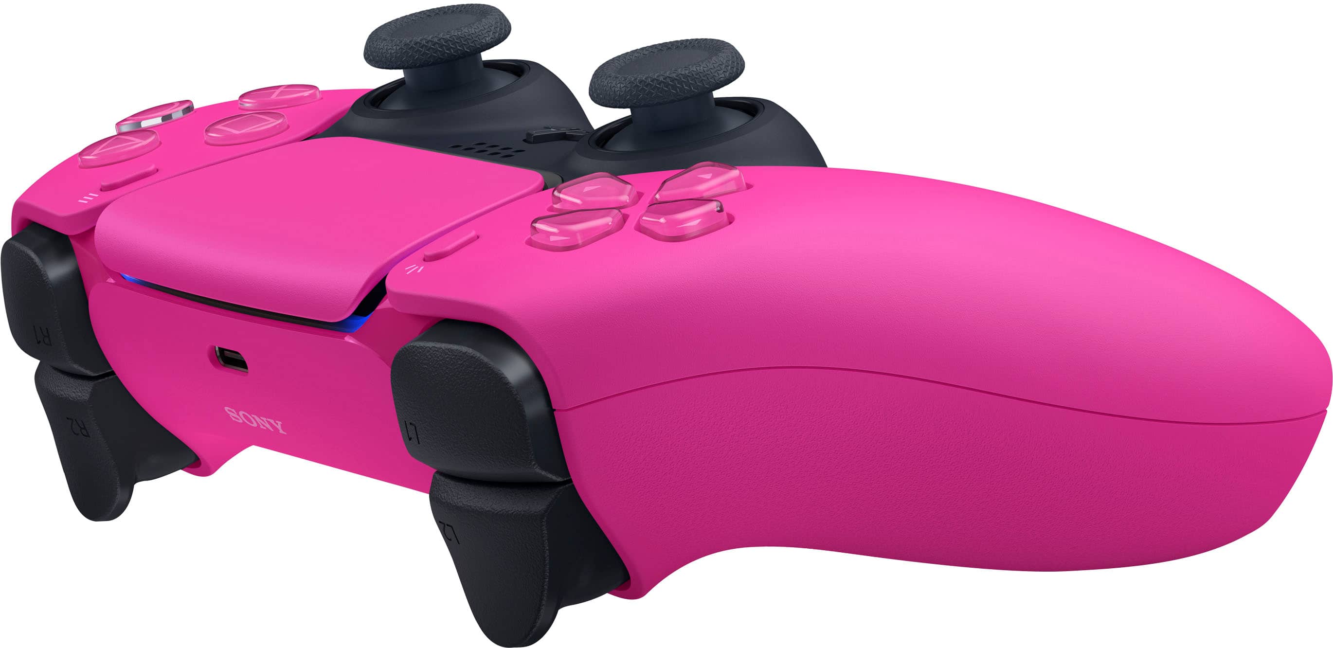 Left. Sony - PlayStation 5 - DualSense Wireless Controller - Nova Pink.