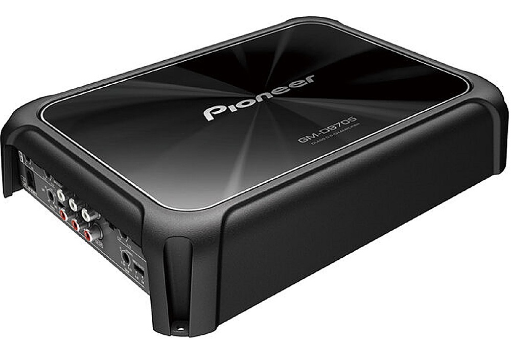 Angle View: Powerbass - ACS Series 500W 1-Ch. Class-D Compact Amplifier - Black