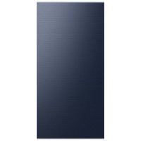 Samsung - Bespoke 4-Door French Door Refrigerator Panel - Top Panel - Navy Steel - Front_Zoom