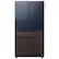 Alt View 16. Samsung - Bespoke 4-Door French Door Refrigerator Panel - Top Panel - Navy Steel.