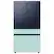 Alt View 17. Samsung - Bespoke 4-Door French Door Refrigerator Panel - Top Panel - Navy Steel.