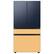 Alt View 19. Samsung - Bespoke 4-Door French Door Refrigerator Panel - Top Panel - Navy Steel.