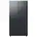 Alt View 13. Samsung - Bespoke 4-Door French Door Refrigerator Panel - Top Panel - Matte Black Steel.