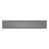 Samsung - Bespoke 4-Door French Door Refrigerator Panel - Middle Panel - Gray Glass - Front_Zoom