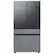 Alt View 14. Samsung - Bespoke 4-Door French Door Refrigerator Panel - Middle Panel - Gray Glass.