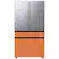 Alt View 12. Samsung - Bespoke 4-Door French Door Refrigerator panel - Bottom Panel - Clementine Glass.
