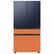 Alt View 16. Samsung - Bespoke 4-Door French Door Refrigerator panel - Bottom Panel - Clementine Glass.