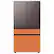Alt View 18. Samsung - Bespoke 4-Door French Door Refrigerator panel - Bottom Panel - Clementine Glass.