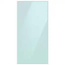 Samsung - Bespoke 4-Door French Door Refrigerator Panel - Top Panel - Morning Blue Glass