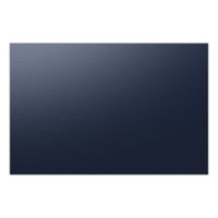 Samsung - Bespoke 3-Door French Door Refrigerator panel - Bottom Panel - Navy Steel - Front_Zoom