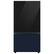 Alt View 14. Samsung - Bespoke 3-Door French Door Refrigerator panel - Bottom Panel - Navy Steel.